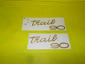 Nálepky kastlíků Jawa 90 Trail
