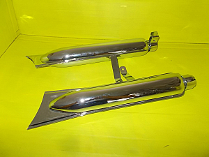 Výfuky ČZ 125, 150 C neodpružené