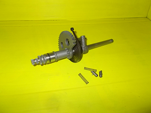 Řadící a startovací mechanismus Jawa 250 Péráka