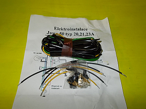 Elektroinstalace Jawa Pionýr