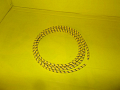 Zapalovací kabel opletený žlutý 10 cm