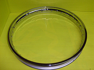 ráfek 1,5 X 16 Babetta,Jawa 550/555 pařez-kvalitní chrom