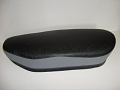 Sedadlo Panelka tvar lavice, černo šedé