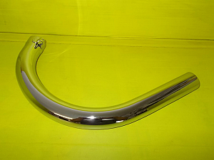 Koleno výfuku ČZ 175/450, ČZ 175/470 - Sport, ČZ 250/475 - Sport, ČZ 250/455 , Kulatý motor - Jednovýfuk.