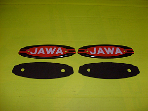 Znaky nádrže Jawa 